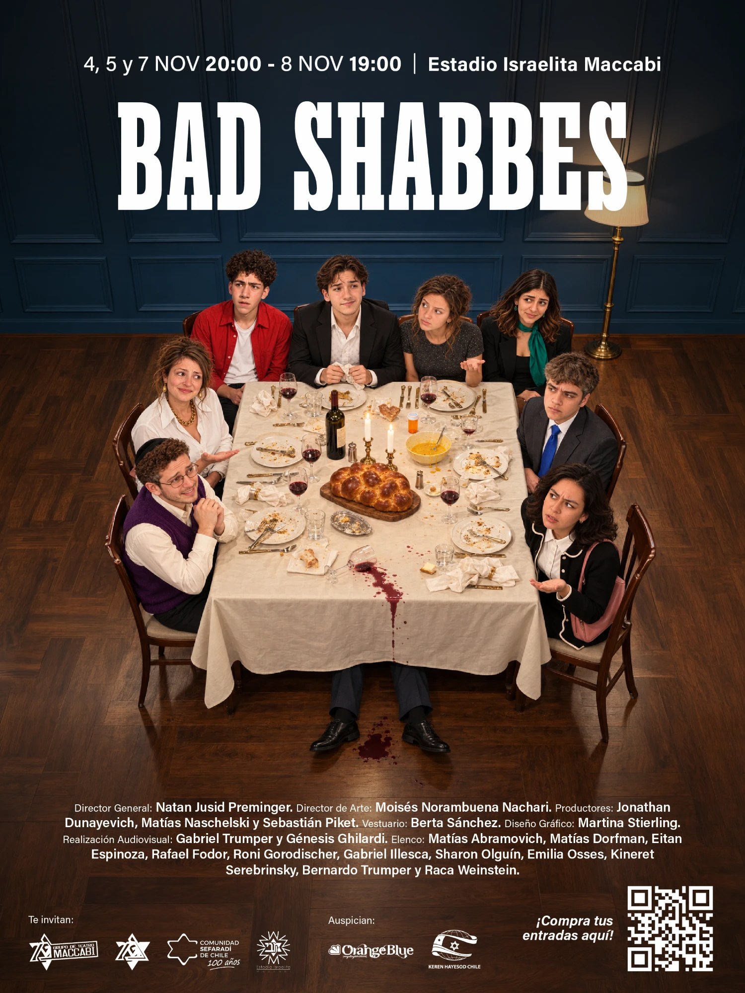 Bad Shabbes — afiche